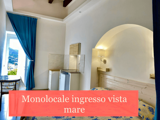 Soggiorno in Monolocale ingresso SeaView, per 2 persone